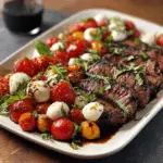 Balsamic Caprese Grilled Steak