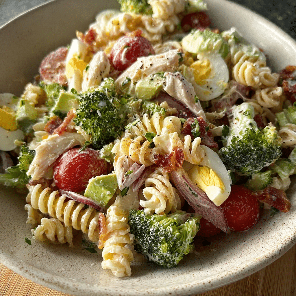 Broccoli Cobb Pasta Salad