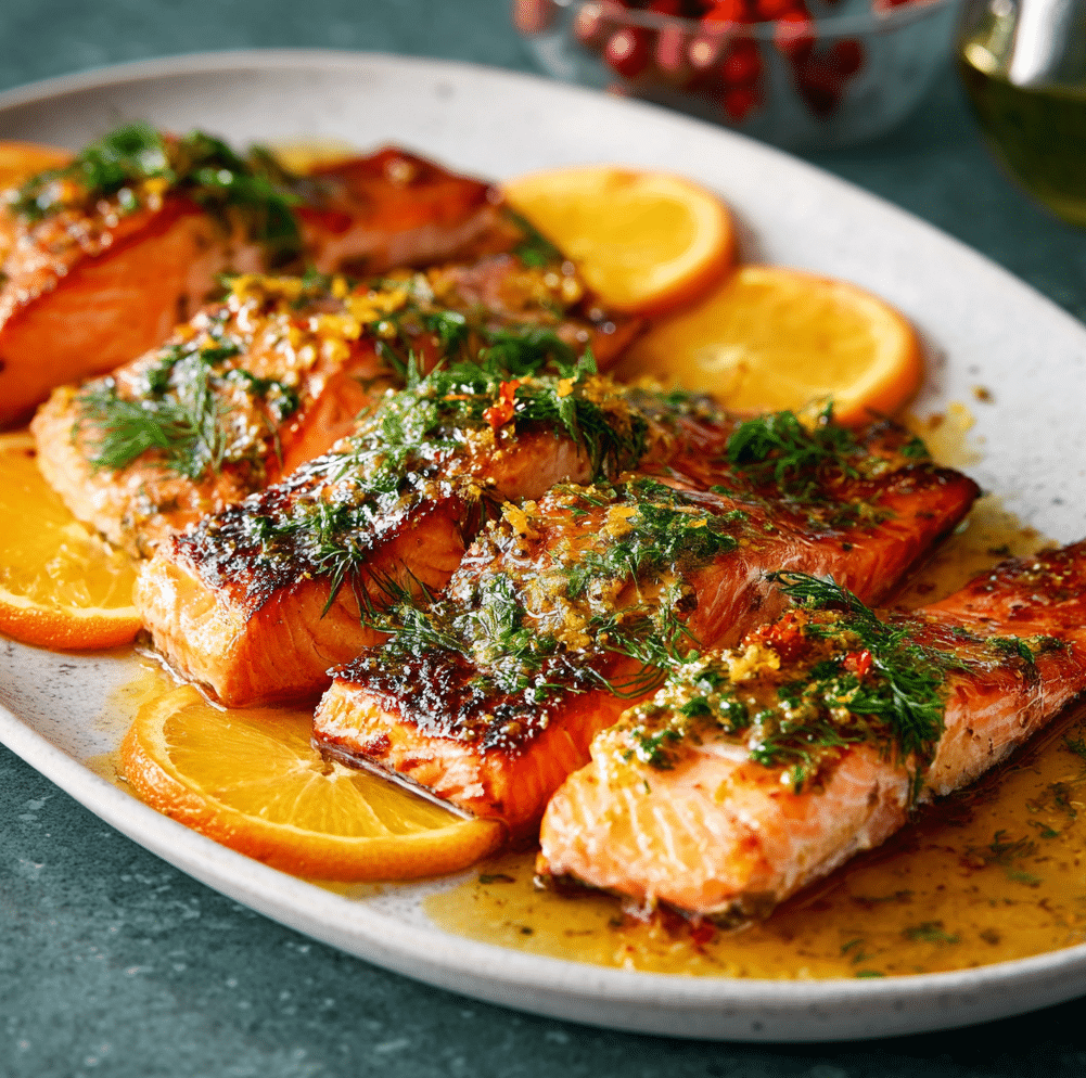 Citrus Broiled Salmon