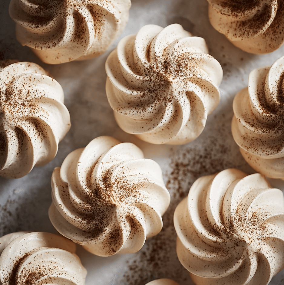 Coffee Cloud Meringues