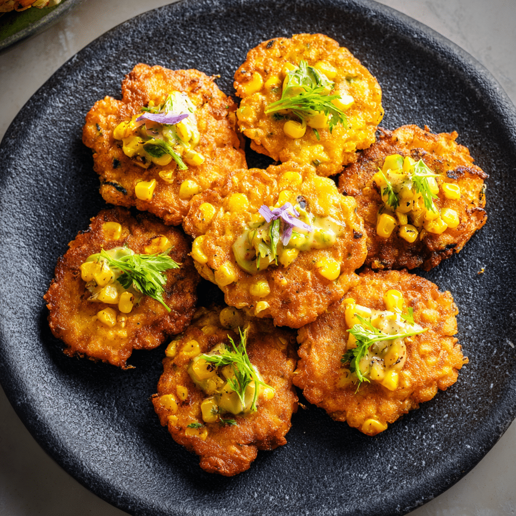 Crispy Corn Fritters