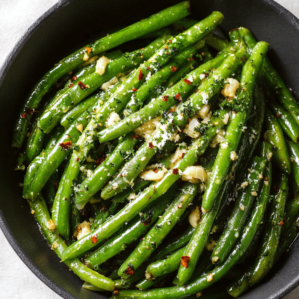 Garlic Green Beans
