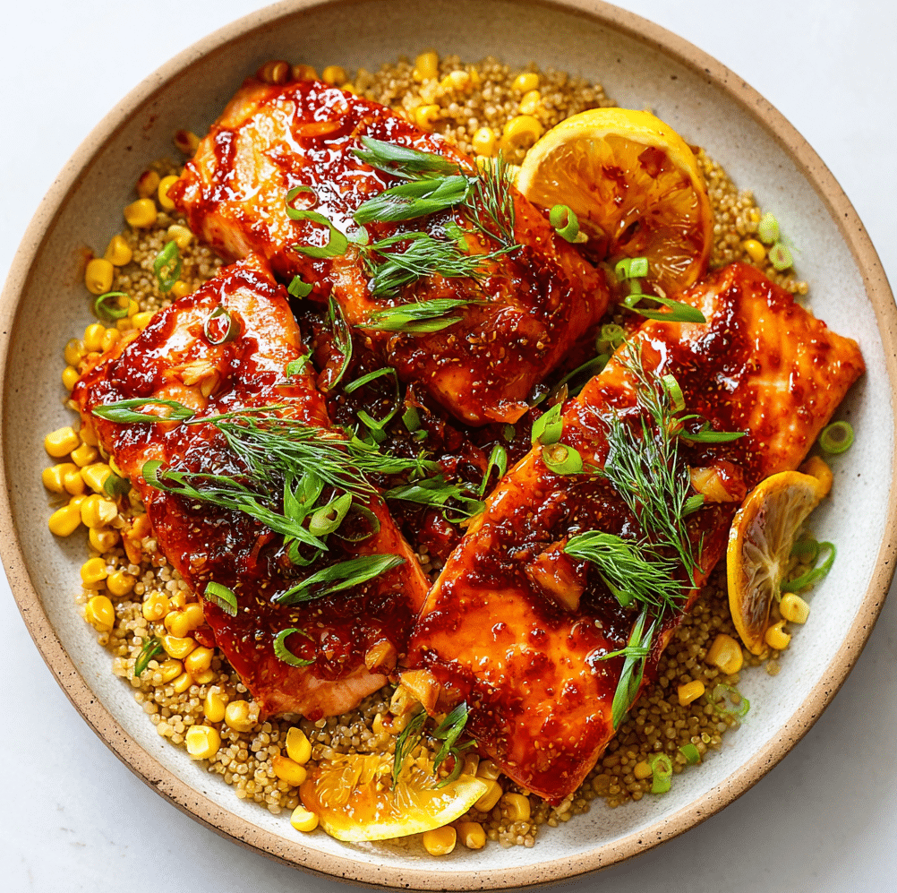 Gochujang Butter Salmon