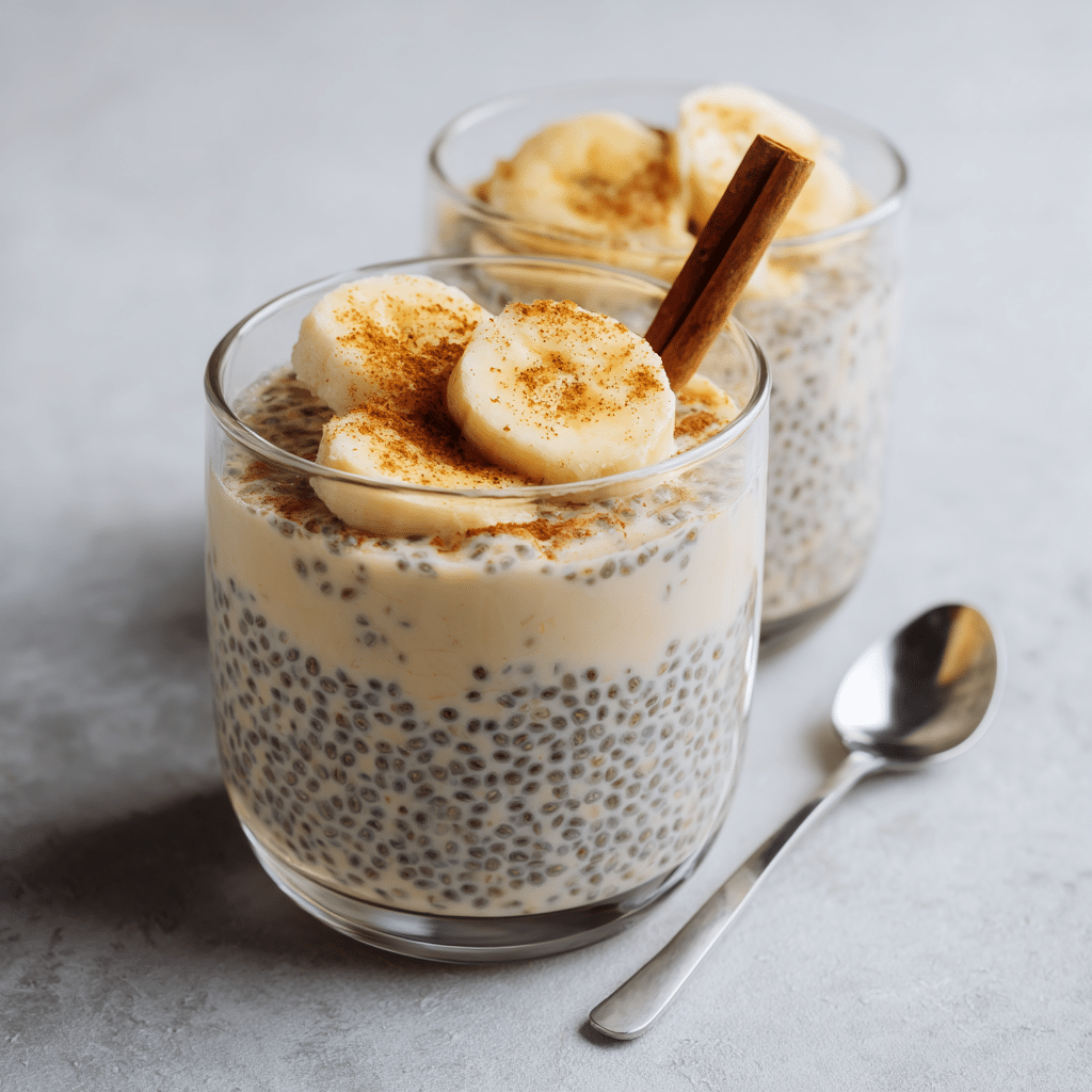 High‑Protein Banana Chia Pudding
