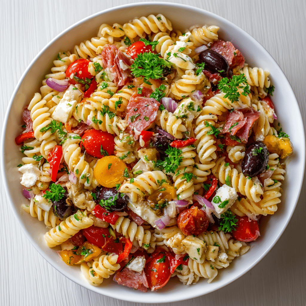 Italian Antipasto Pasta Salad
