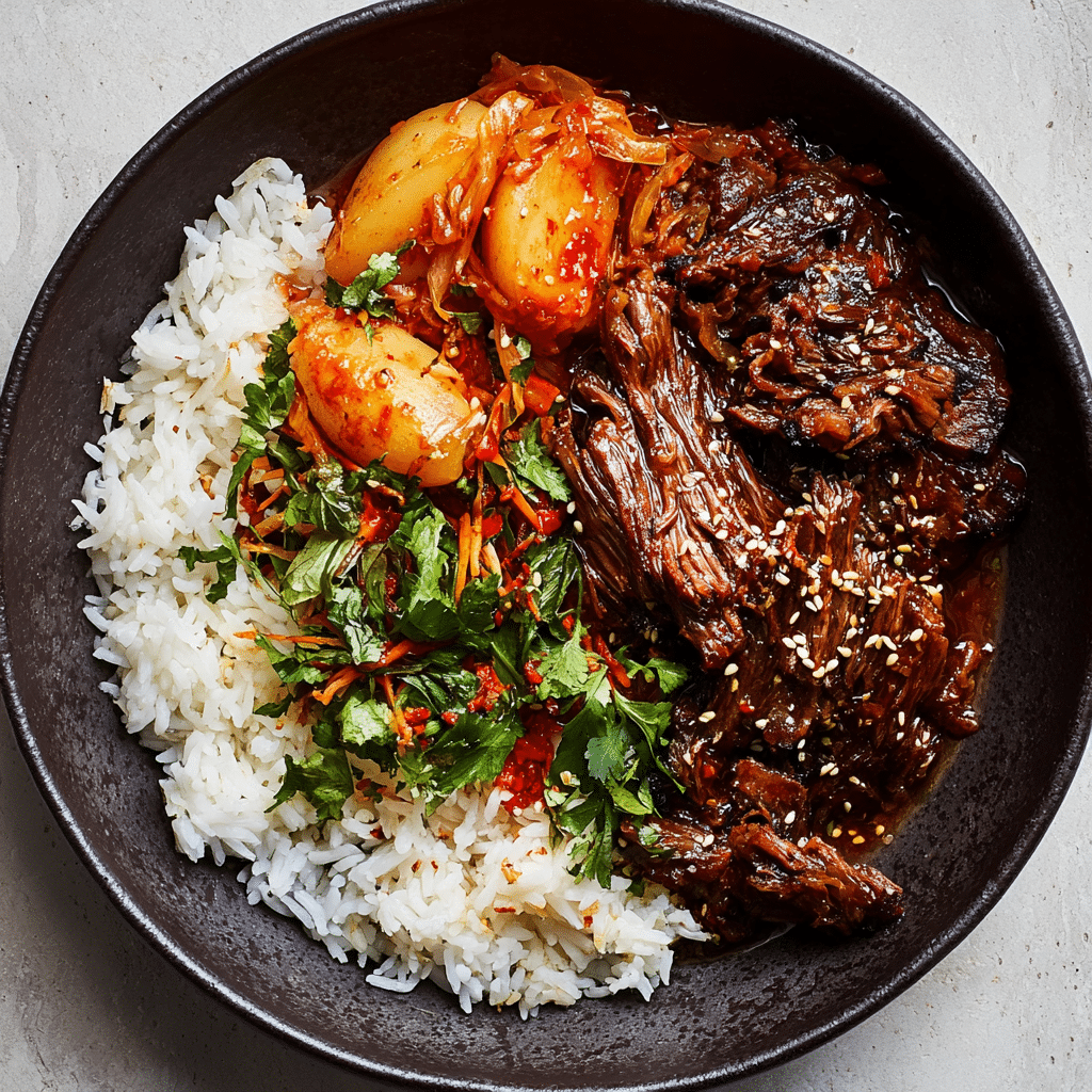 Korean‑Style Pot Roast