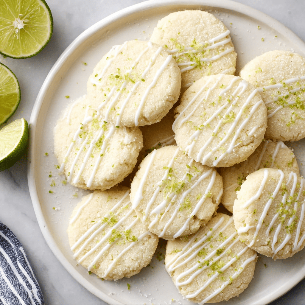 Lime Sugar Cookies