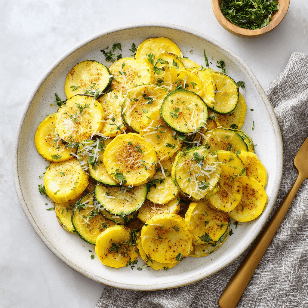 Roasted Summer Squash