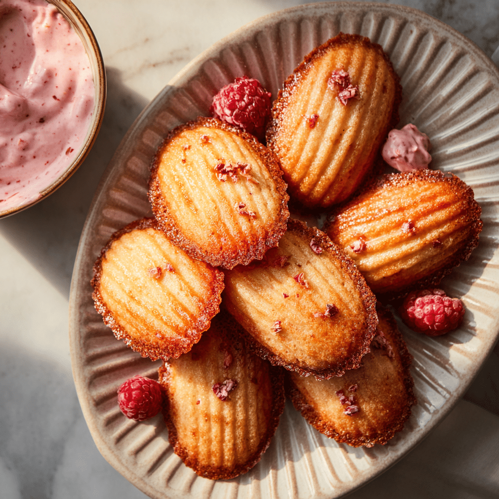 Rose Madeleines