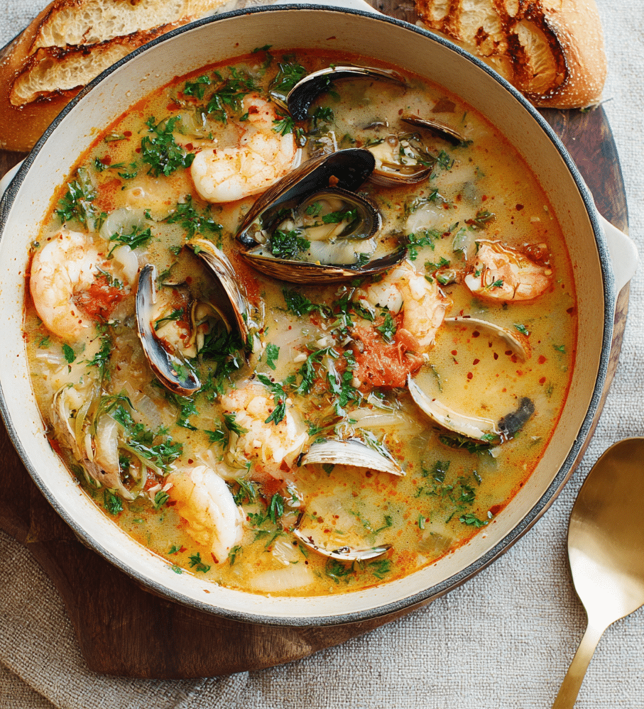 Rustic Seafood Soup