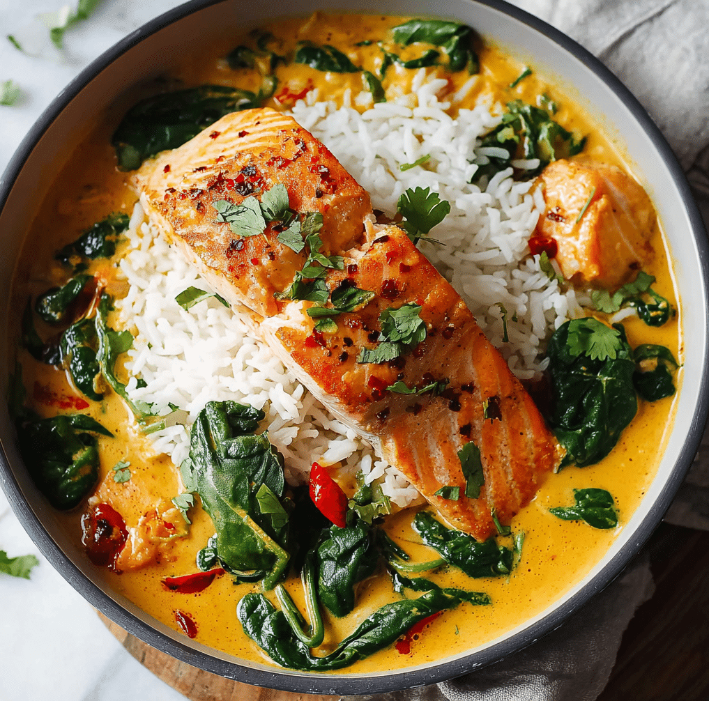 Coconut Salmon Curry