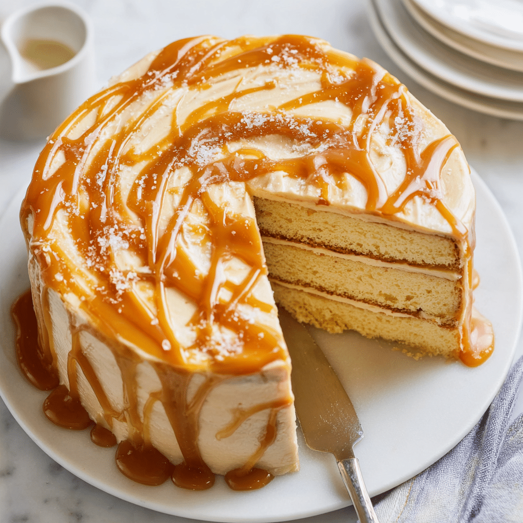 Salted Caramel Cake