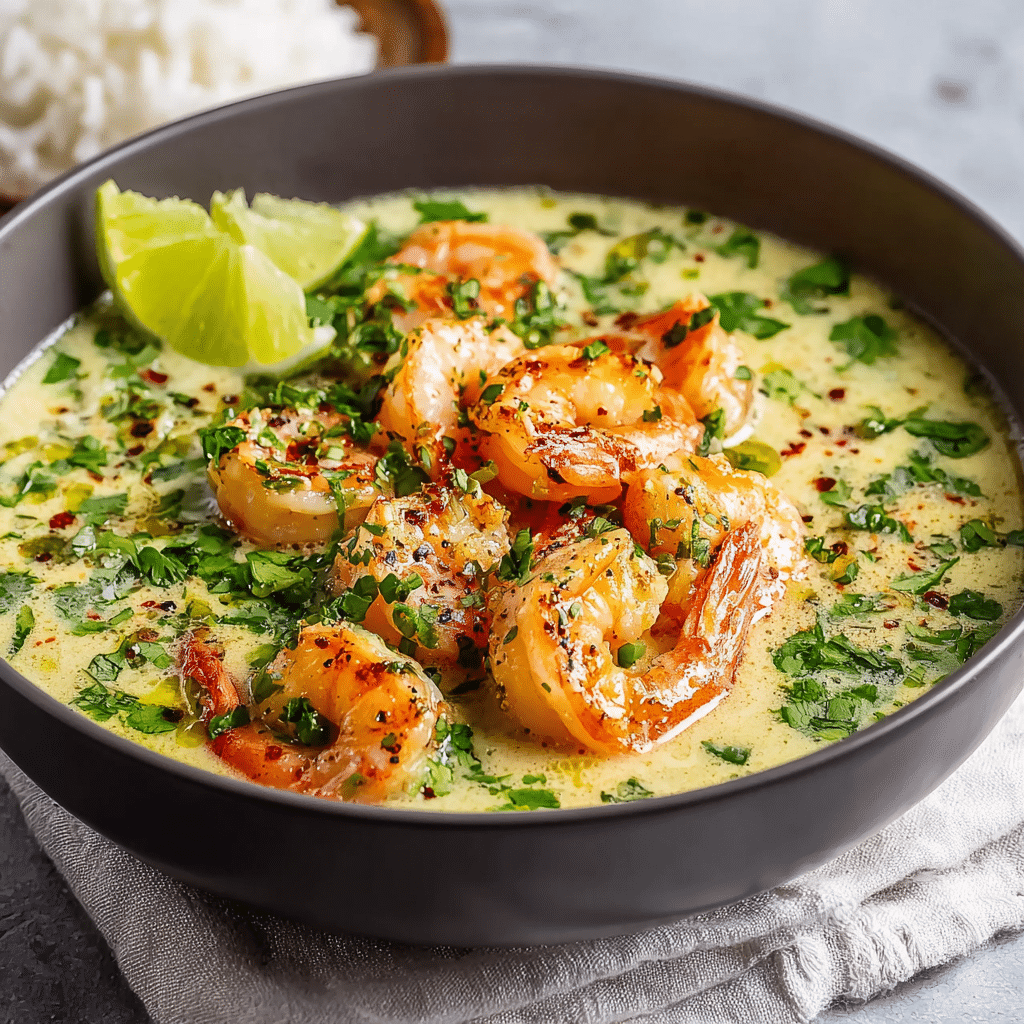Shrimp in Creamy Culichi Sauce