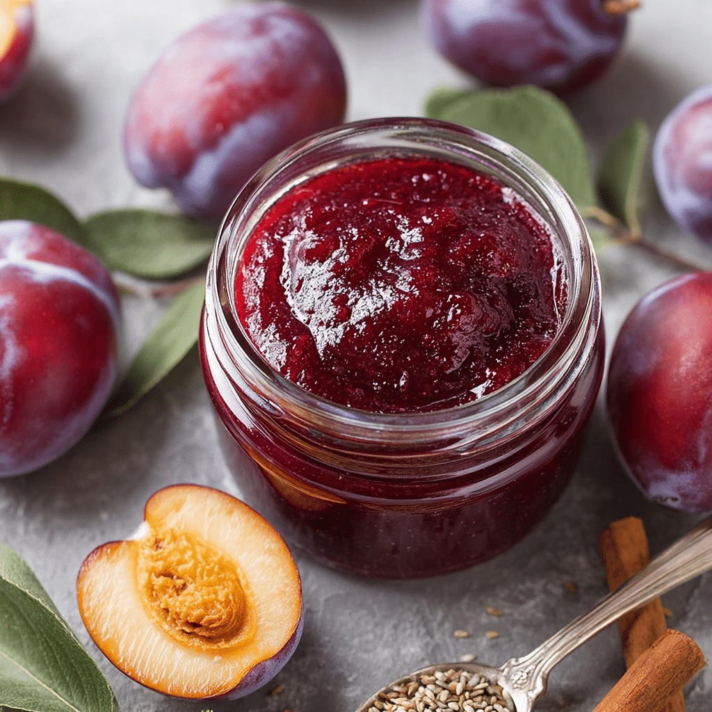 Spiced Plum Jam