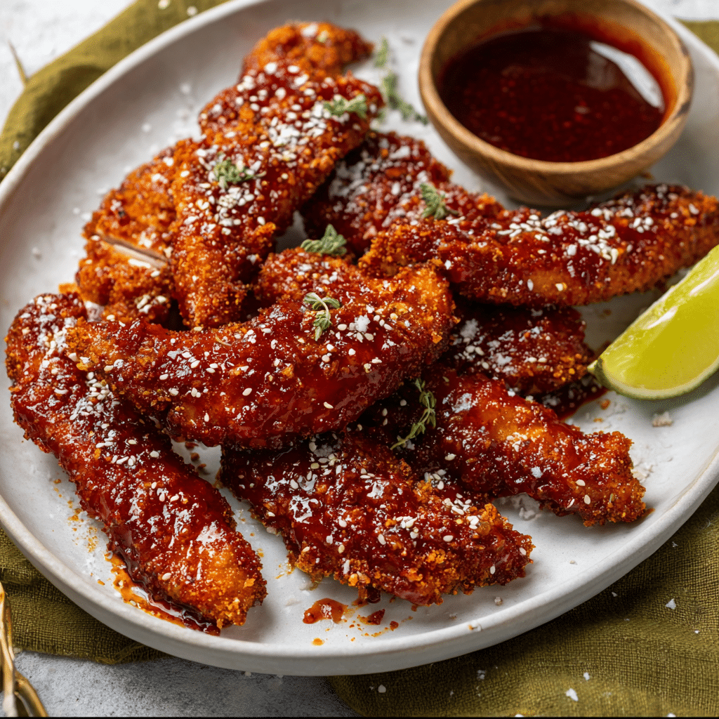 Spicy Gochujang Chicken Tenders