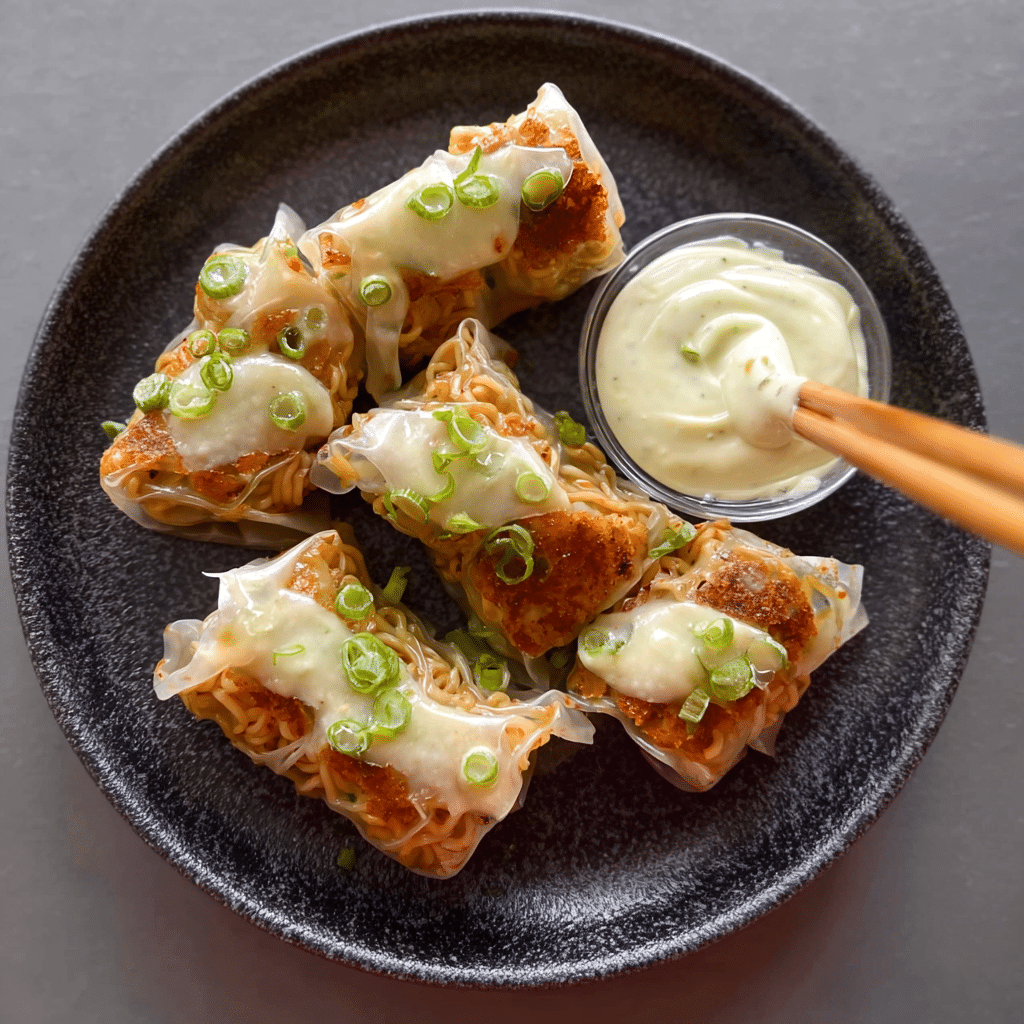 Spicy Ramen Dumplings