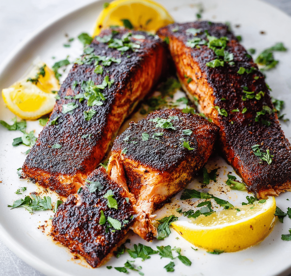 Sumac Blackened Salmon