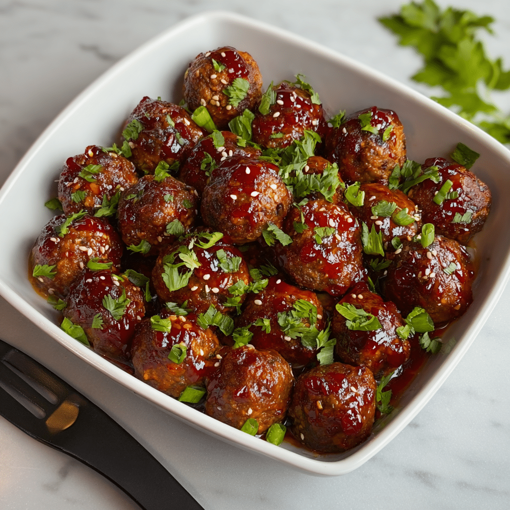 Sweet Chili Meatballs