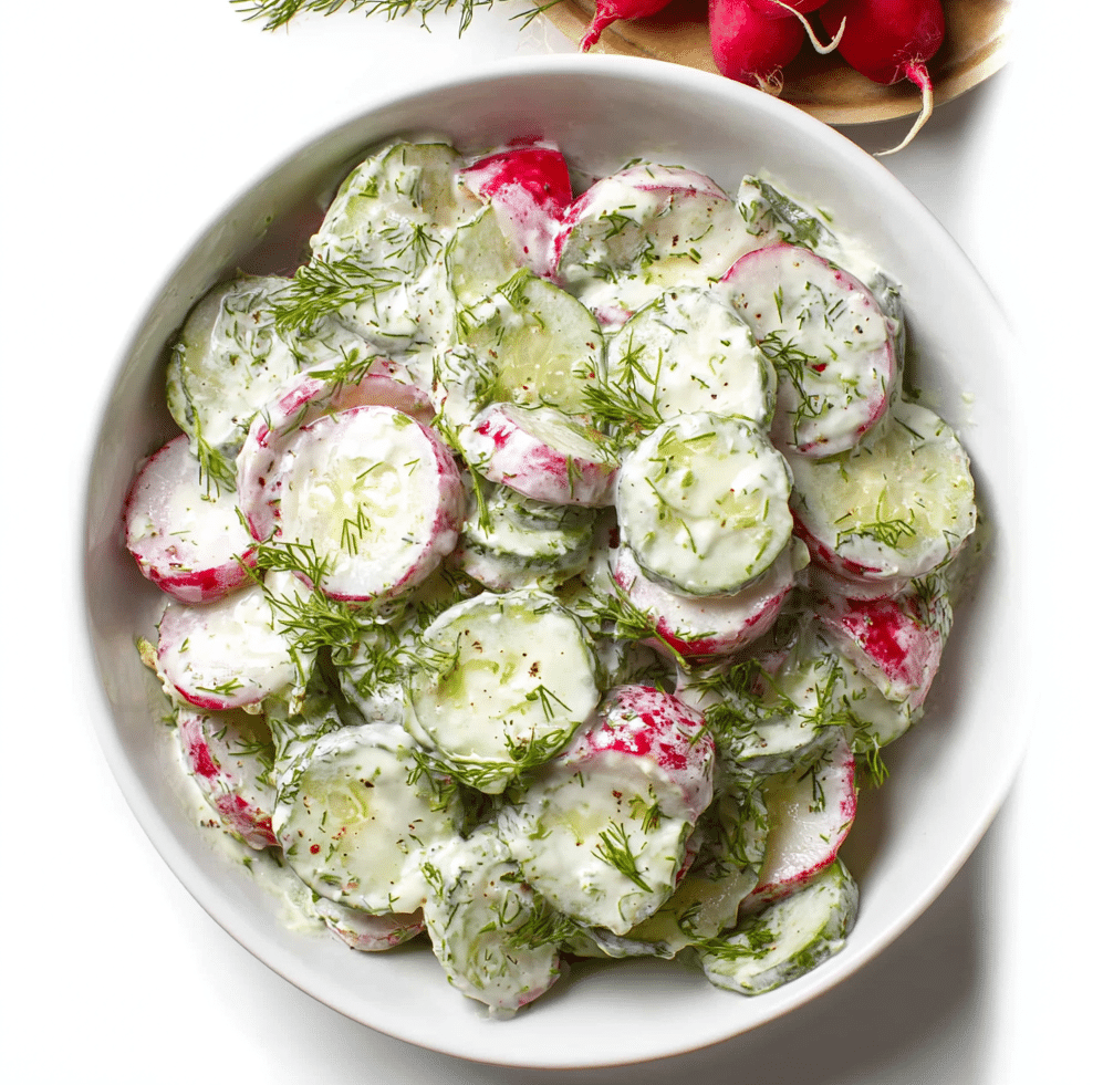 Cucumber Radish Salad