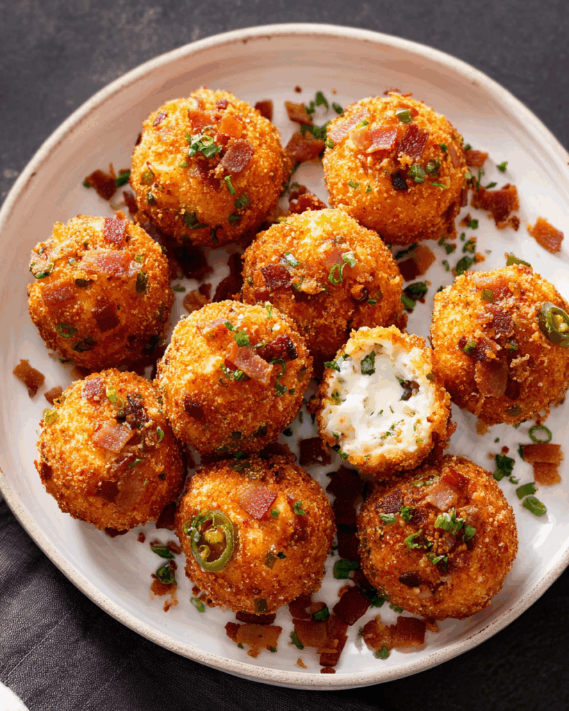 Bacon Jalapeño Cheese Balls