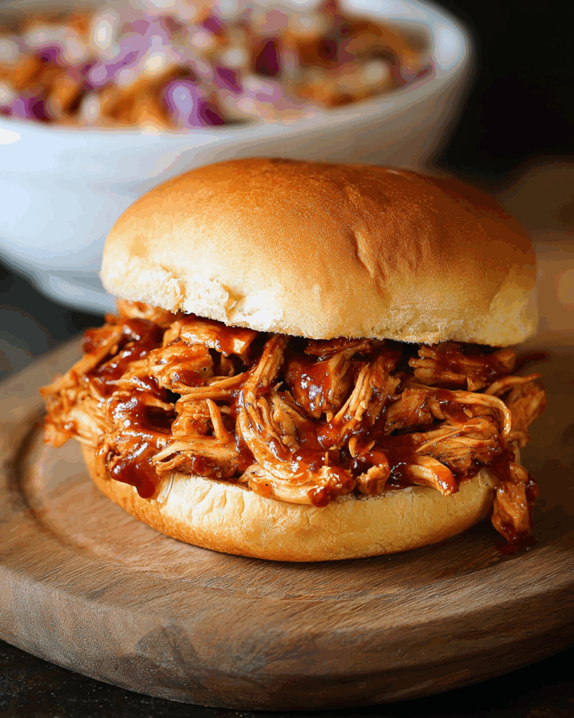 Crockpot BBQ Pulled Chicken