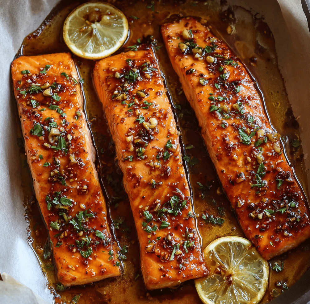 Honey Glazed Salmon