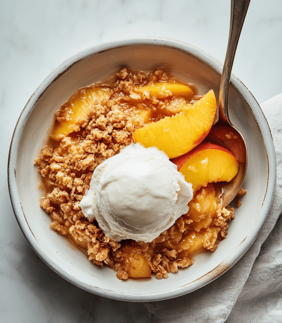 Peach Crisp
