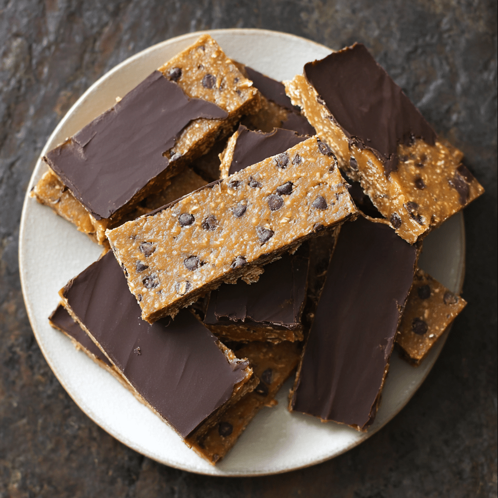 Peanut Butter Chocolate Protein Bars