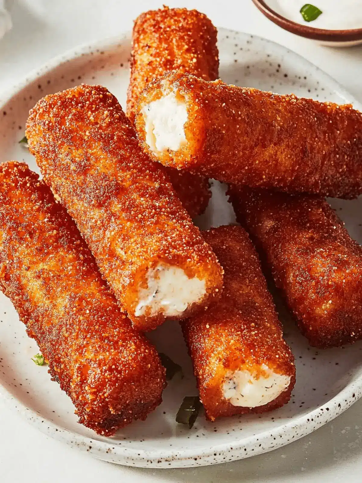 Nashville Hot Mozzarella Sticks