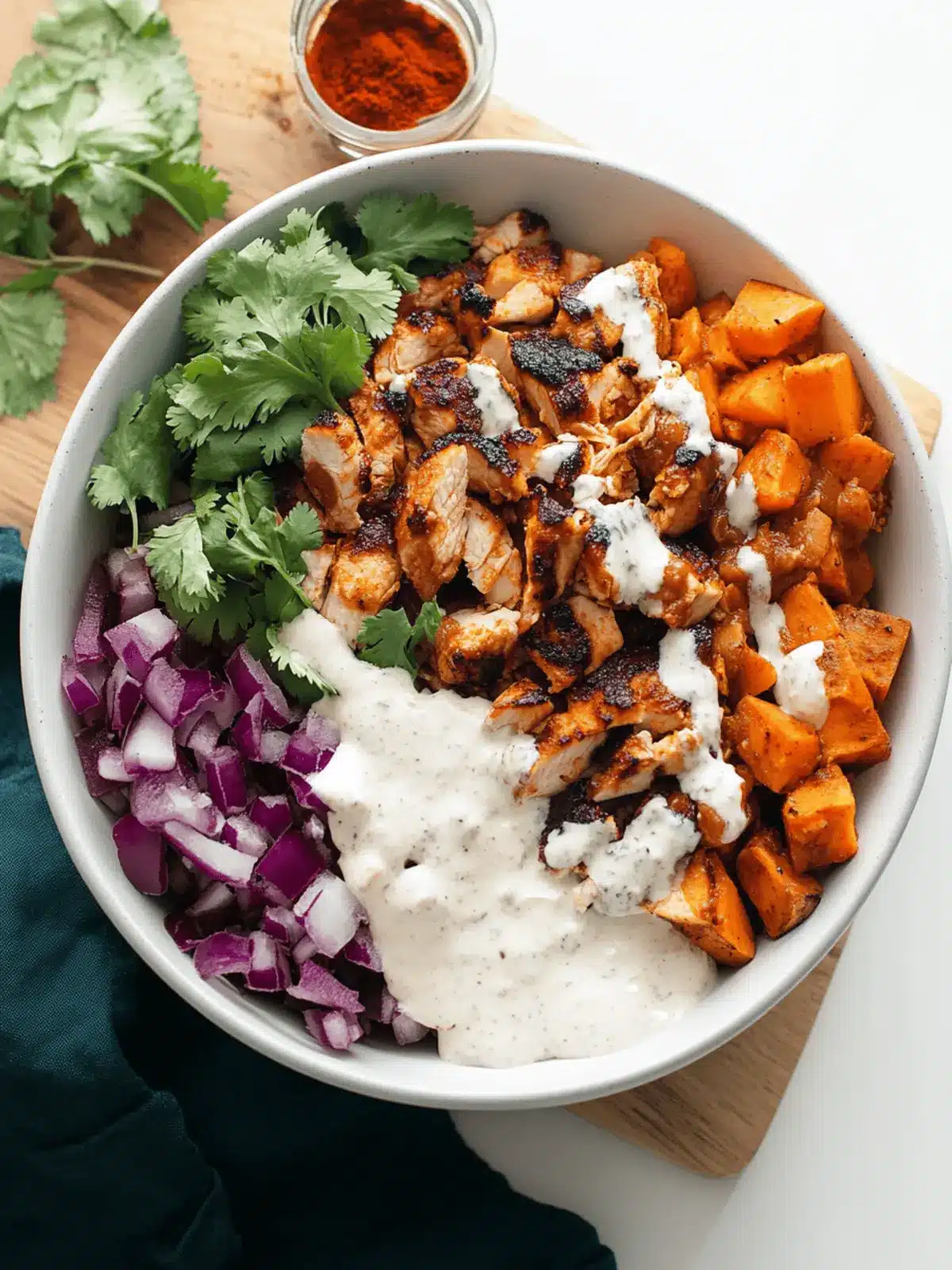 Savory BBQ Chicken Sweet Potato Bowl for Easy Weeknight Wins