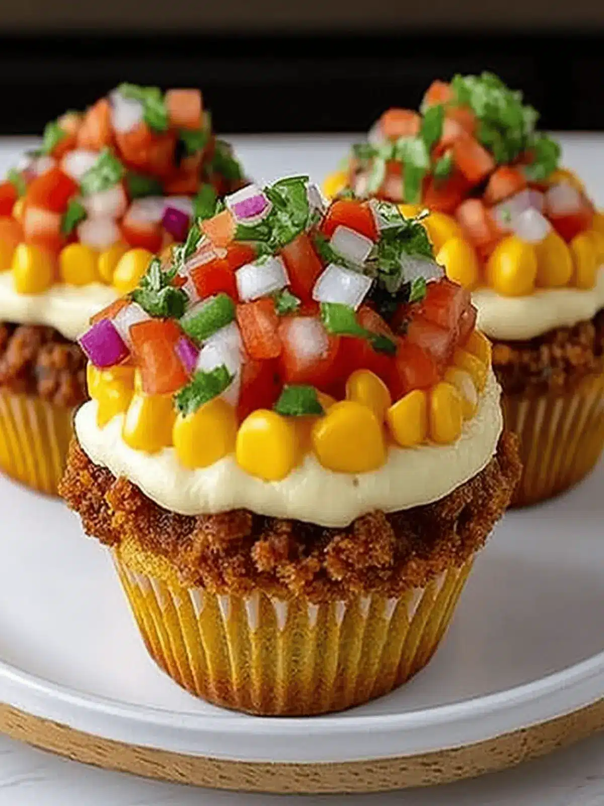 Taco Cupcakes Delight