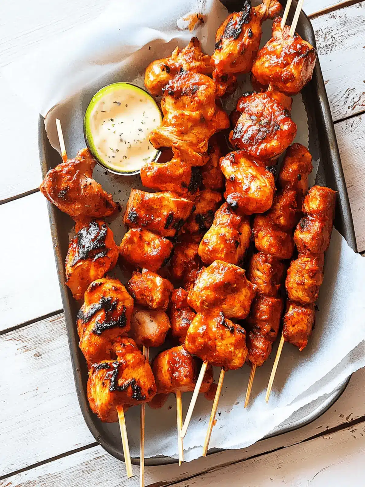 Delicious Pinchos de Pollo: Easy Puerto Rican BBQ Skewers Pinchos de Pollo