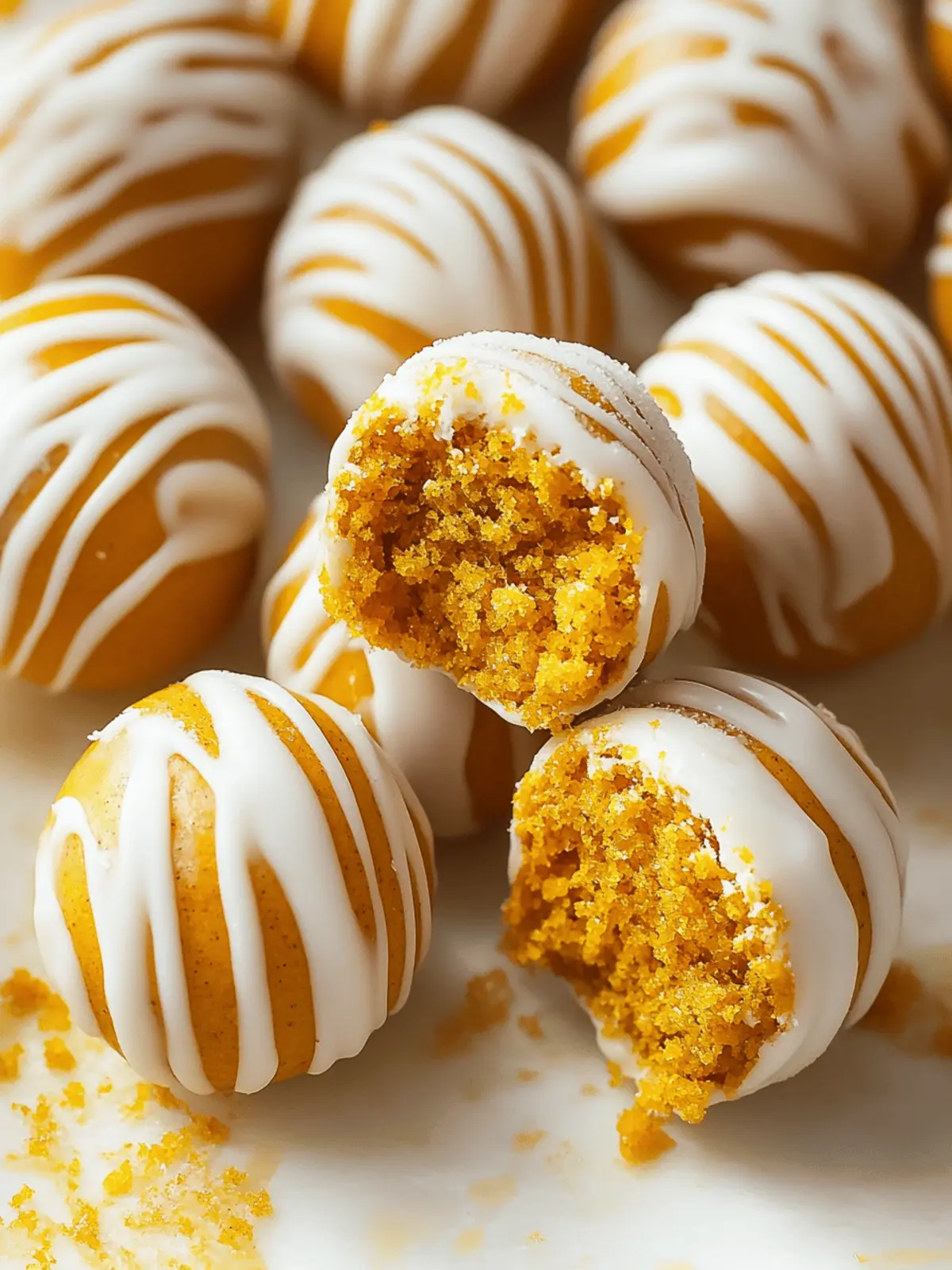 Pumpkin Cake Pops
