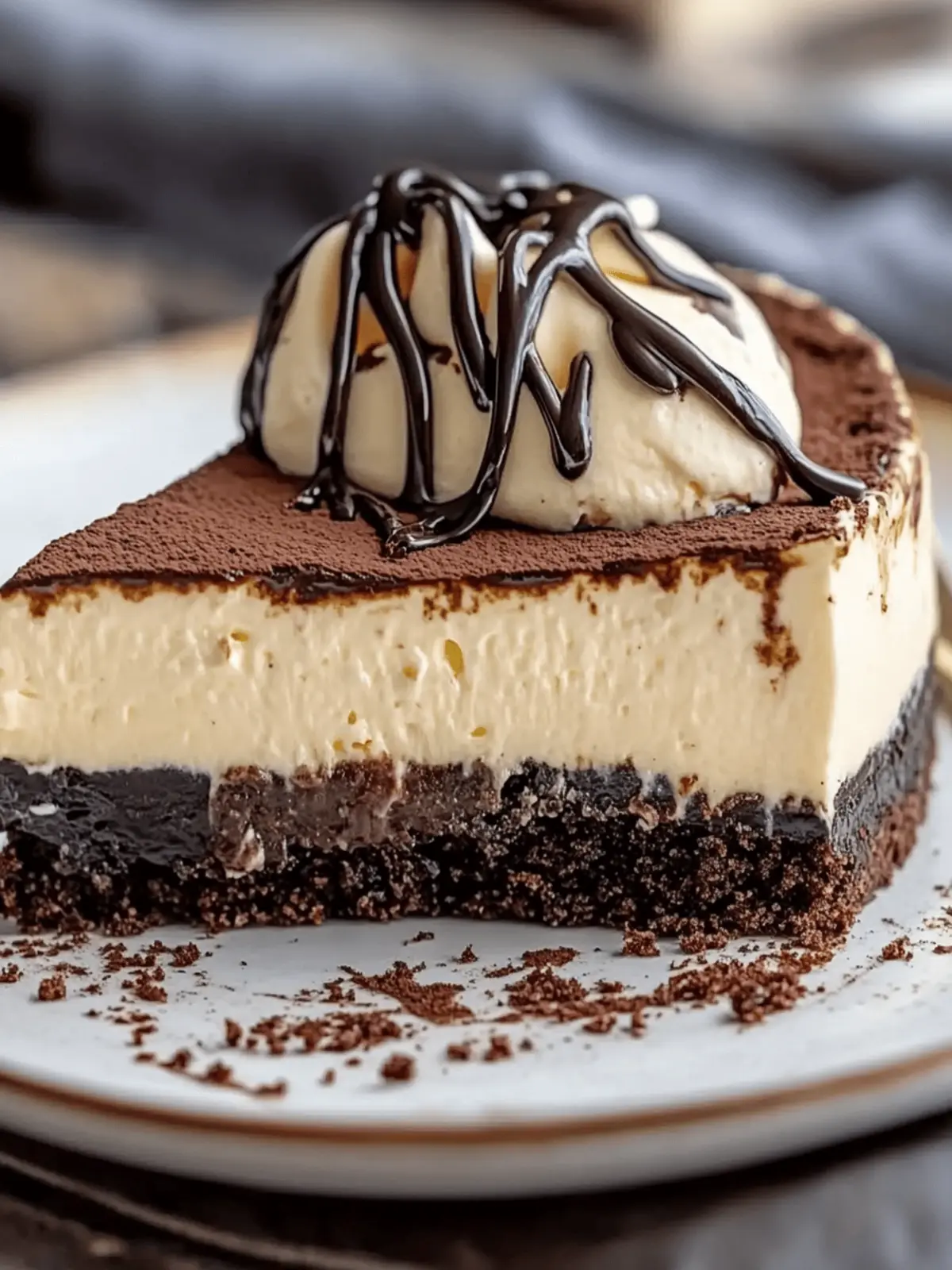 Brownie Bottom Cheesecake