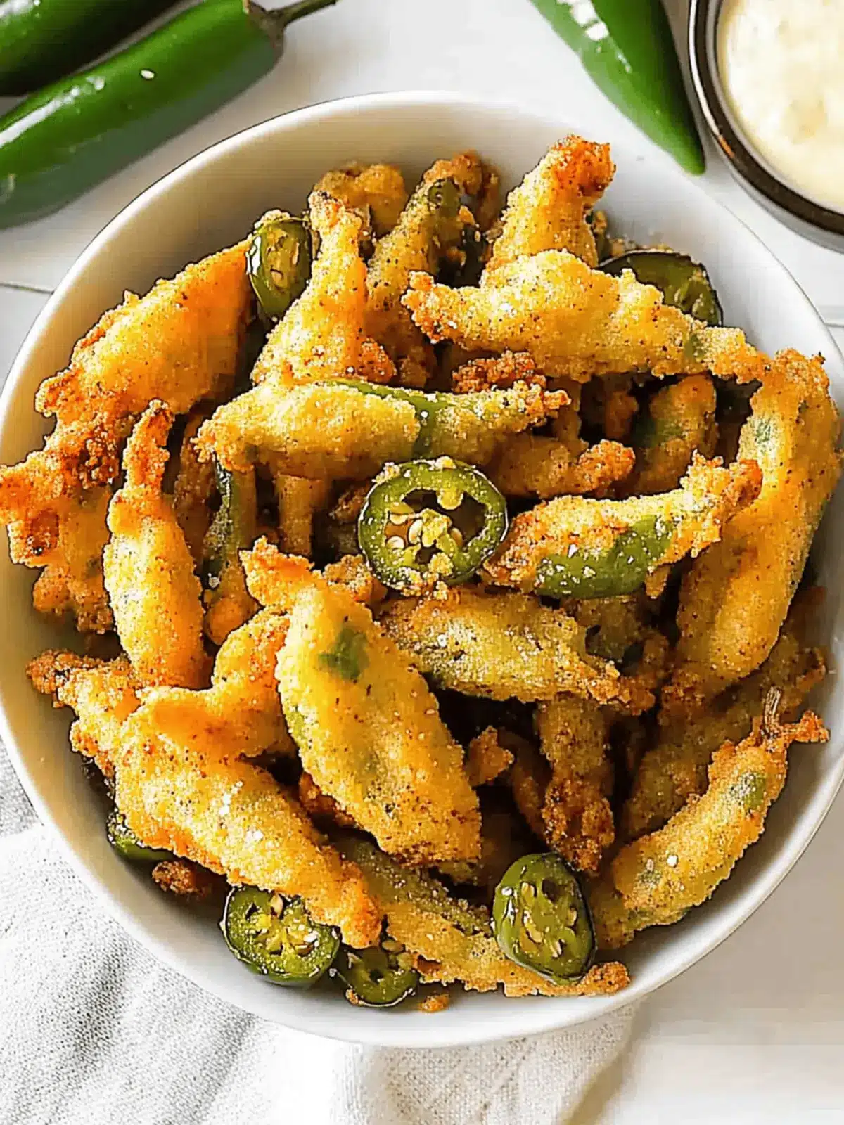 Crispy Fried Jalapenos