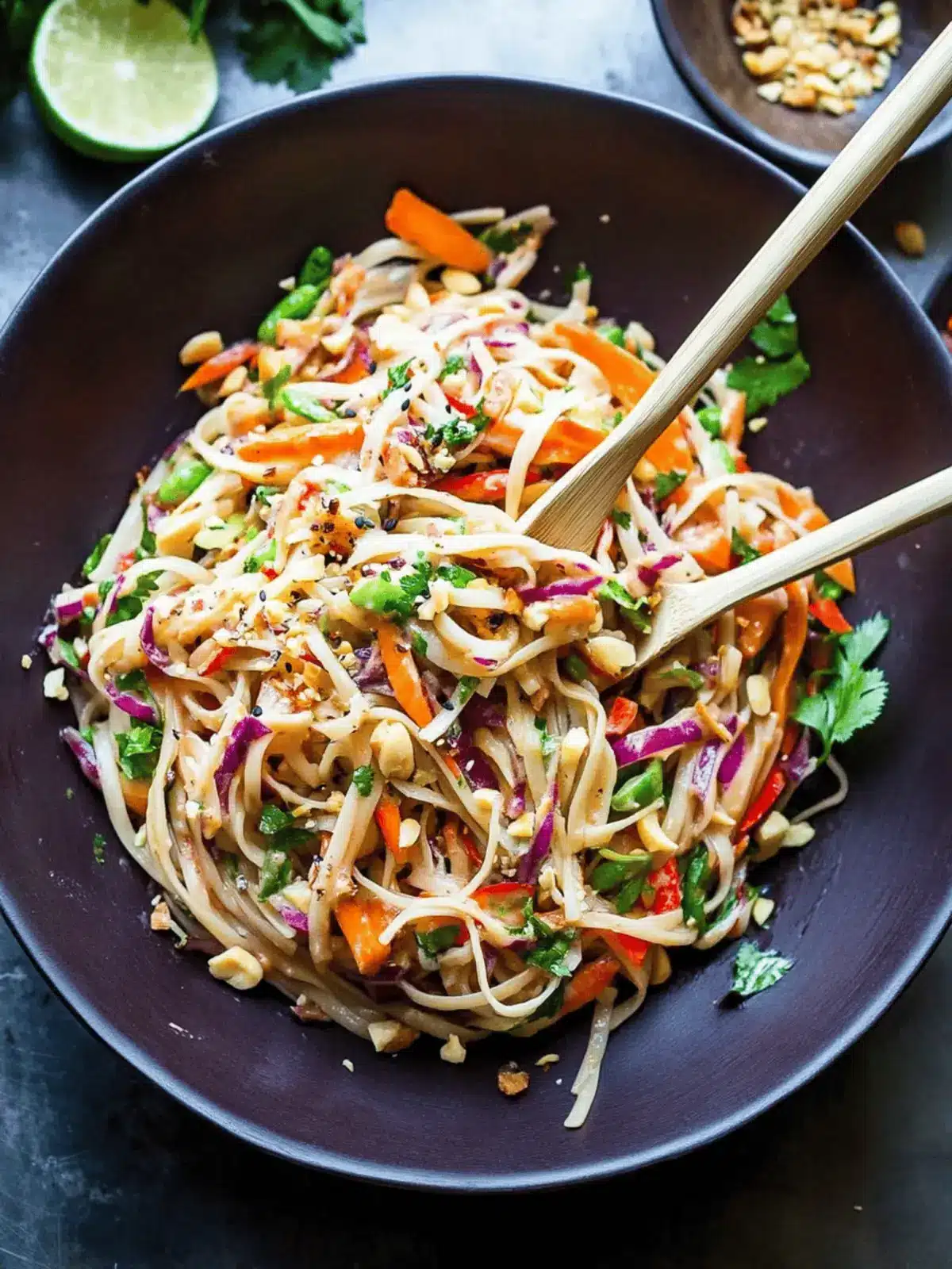 Cold Thai Noodle Salad