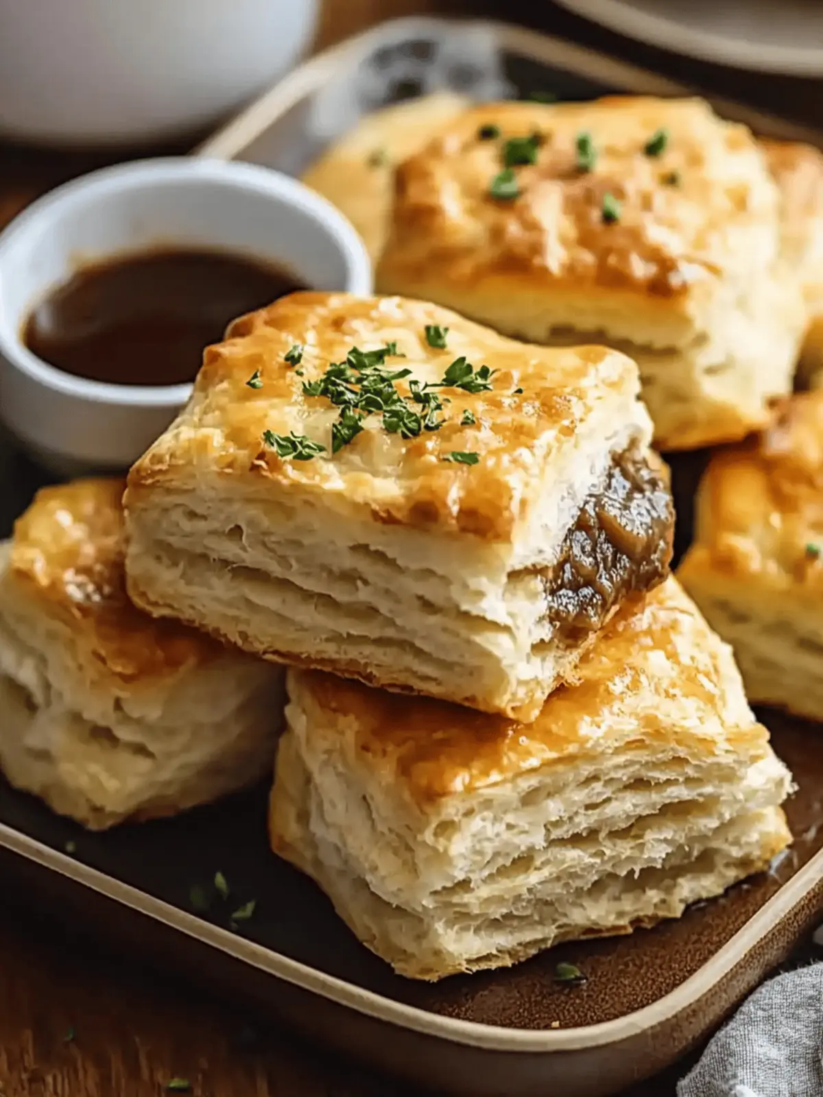 Savory Baked French Dip Biscuits That Everyone Will Love