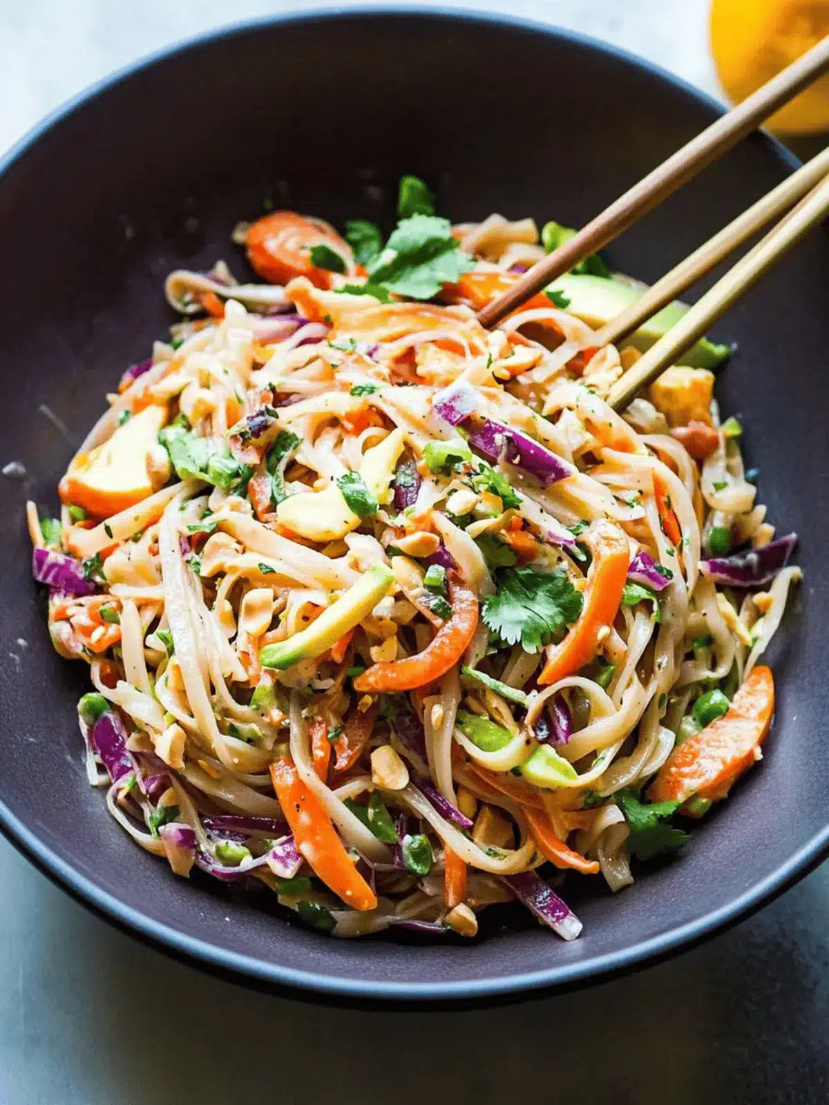 Cold Thai Noodle Salad