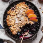 Blueberry Peach Crumble