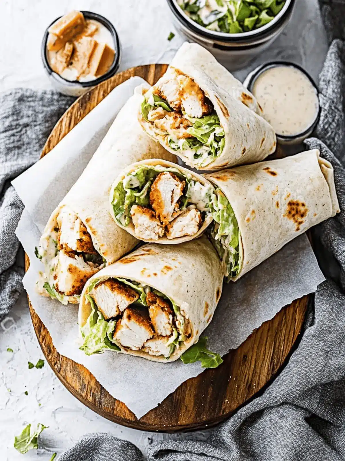 Chicken Caesar Wrap
