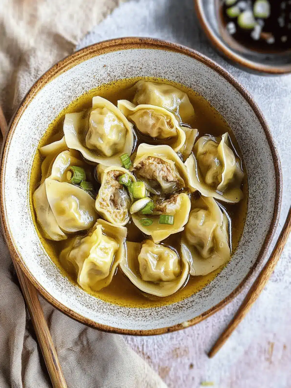 Savory Vegan Wonton Soup to Warm Your Soul and Satisfy