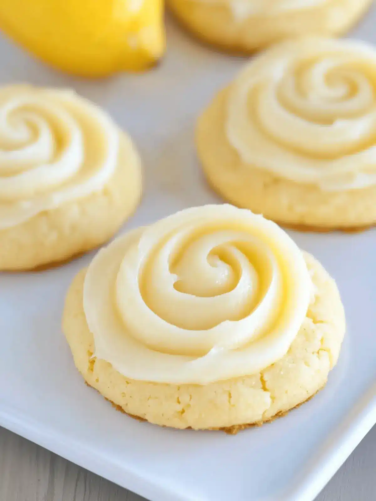 Lemon Frosted Cookies