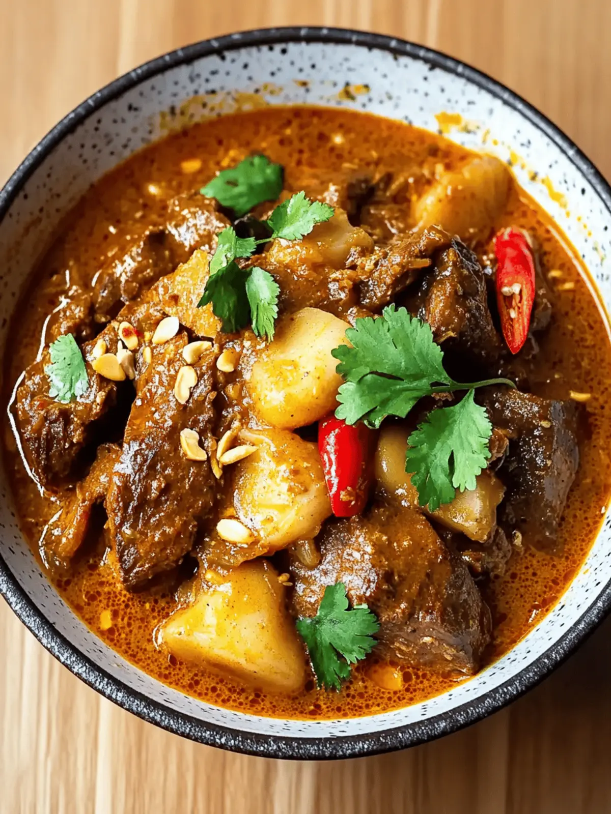 Slow Cooker Beef Massaman Curry