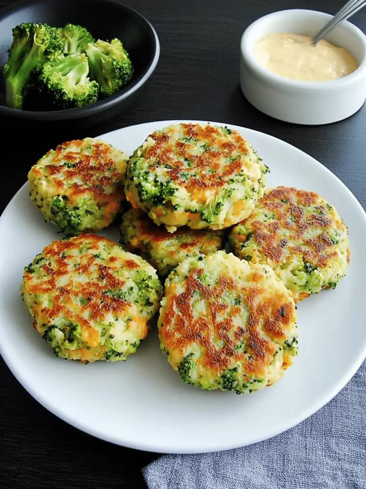 Broccoli Cheese Patties