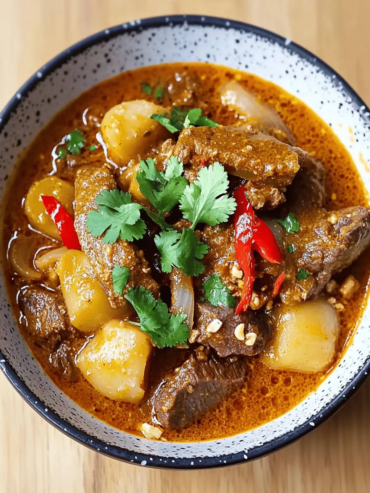 Slow Cooker Beef Massaman Curry