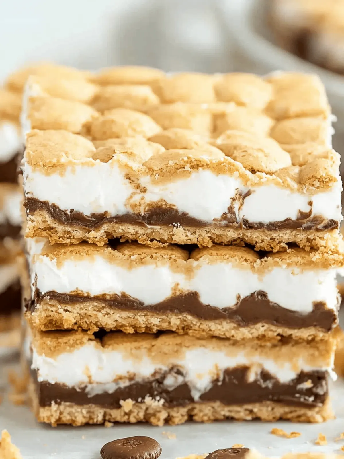 Irresistible S'more Bars: The Ultimate 4-Ingredient Treat