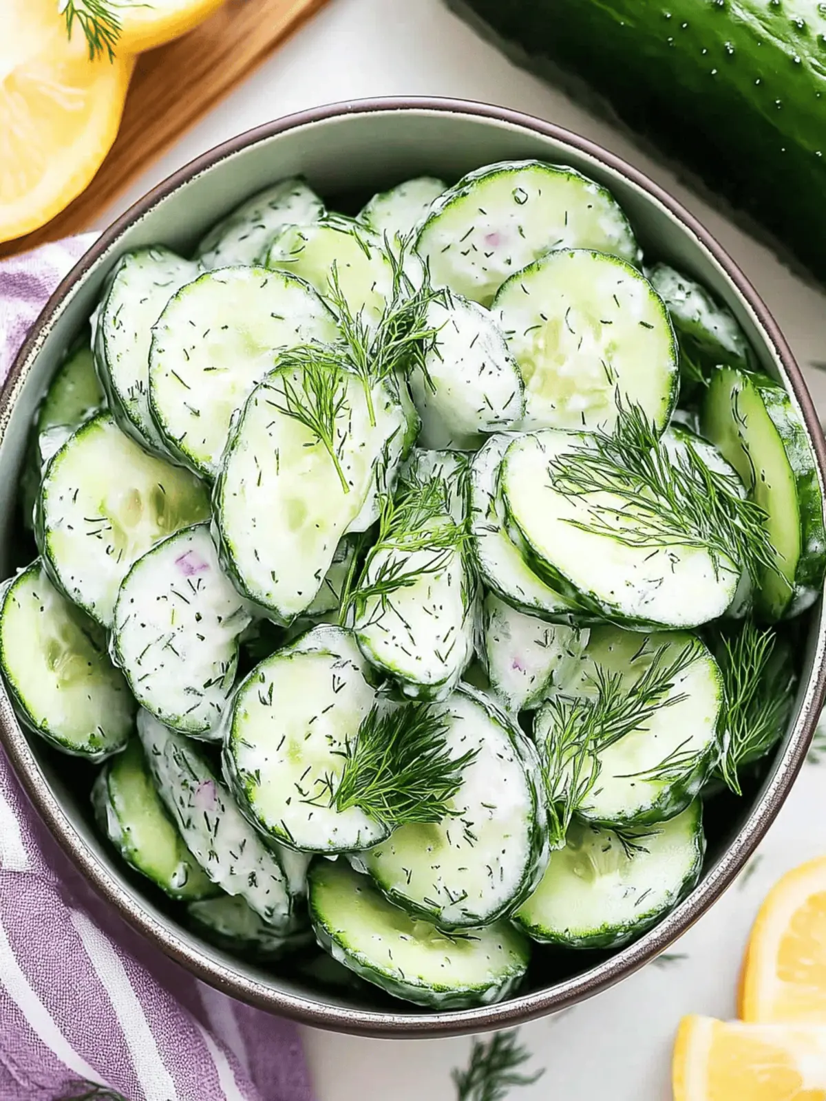Cucumber Dill Salad