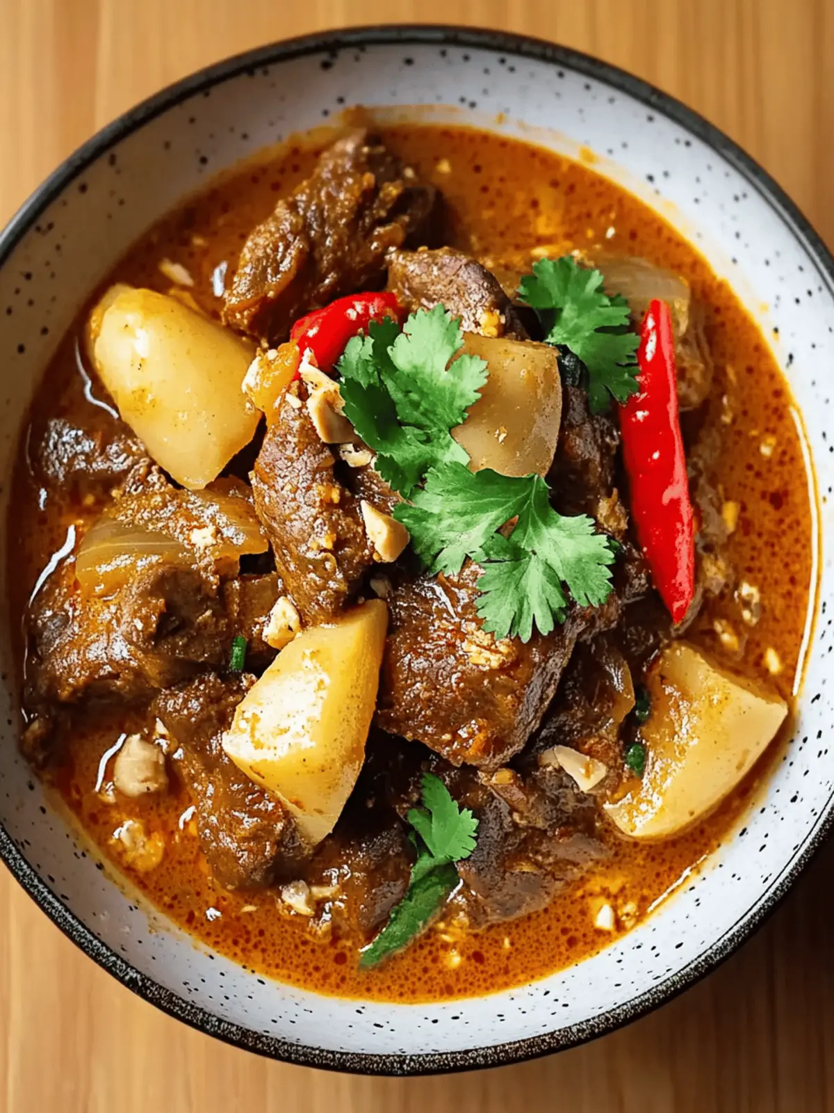 Slow Cooker Beef Massaman Curry