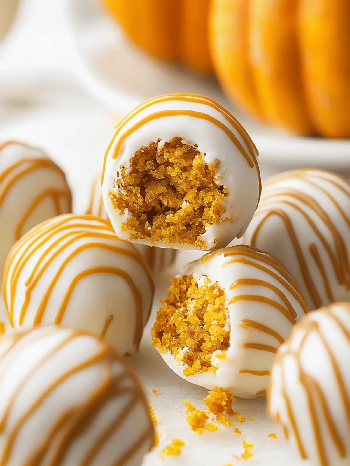 Delicious Pumpkin Cake Pops for Your Fall Celebrations Pumpkin Cake Pops