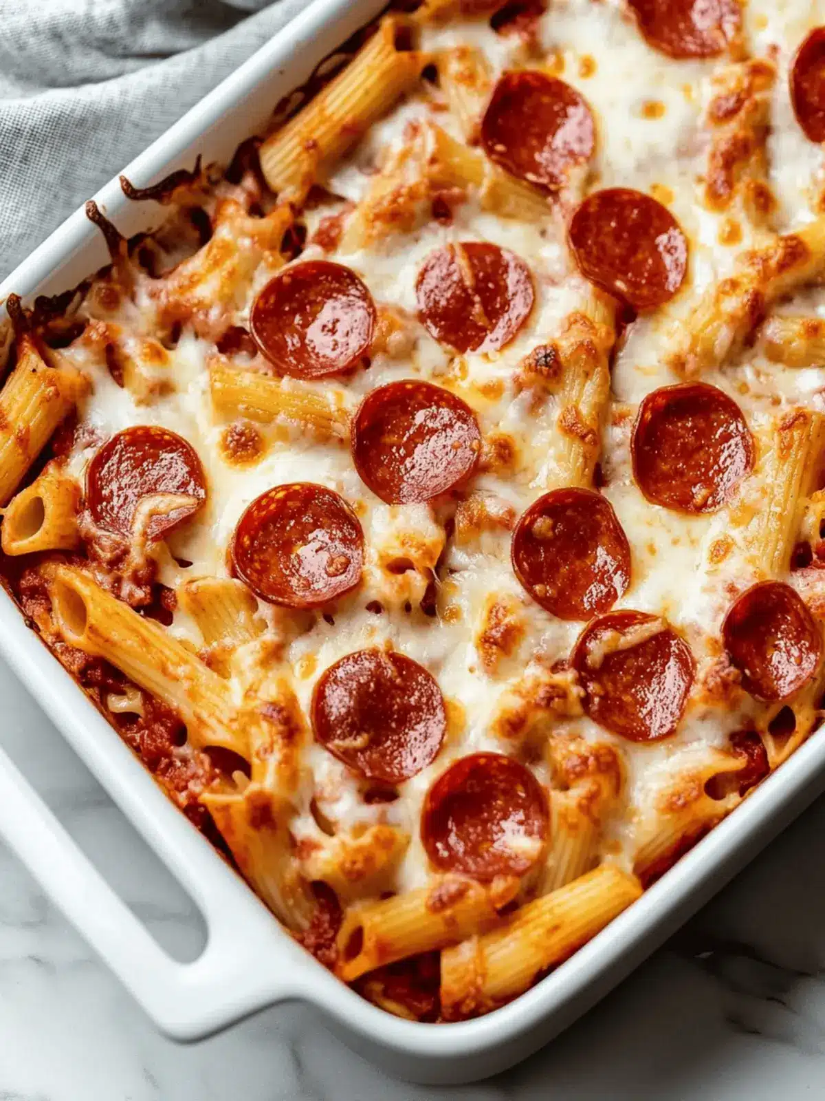 Pizza Pasta Bake